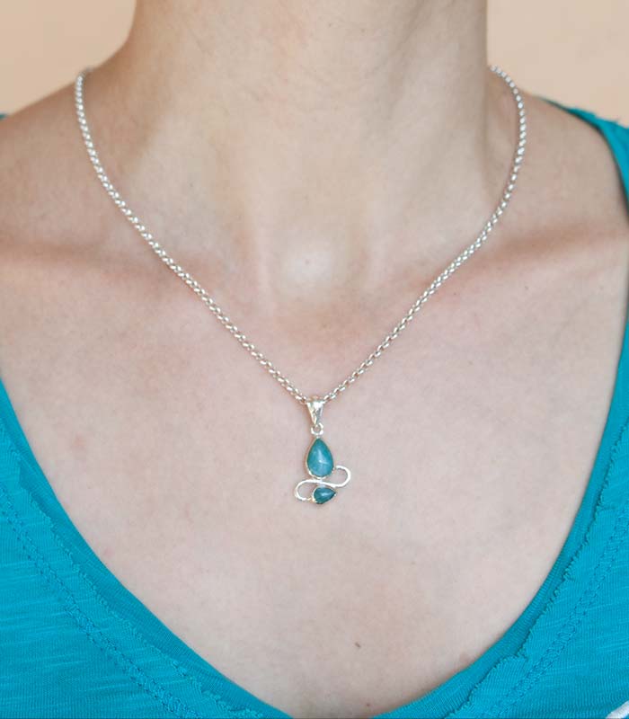 Doppel-Larimar-geschwungen-model