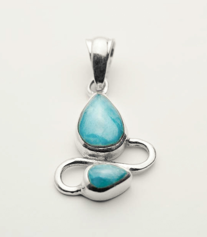 KARIBISCHER-LARIMAR-ANHAeNGER-DOPPEL-LARIMAR-GESCHWUNGEN